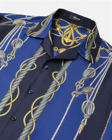 versace shirt rabat|versace nautical shirt.